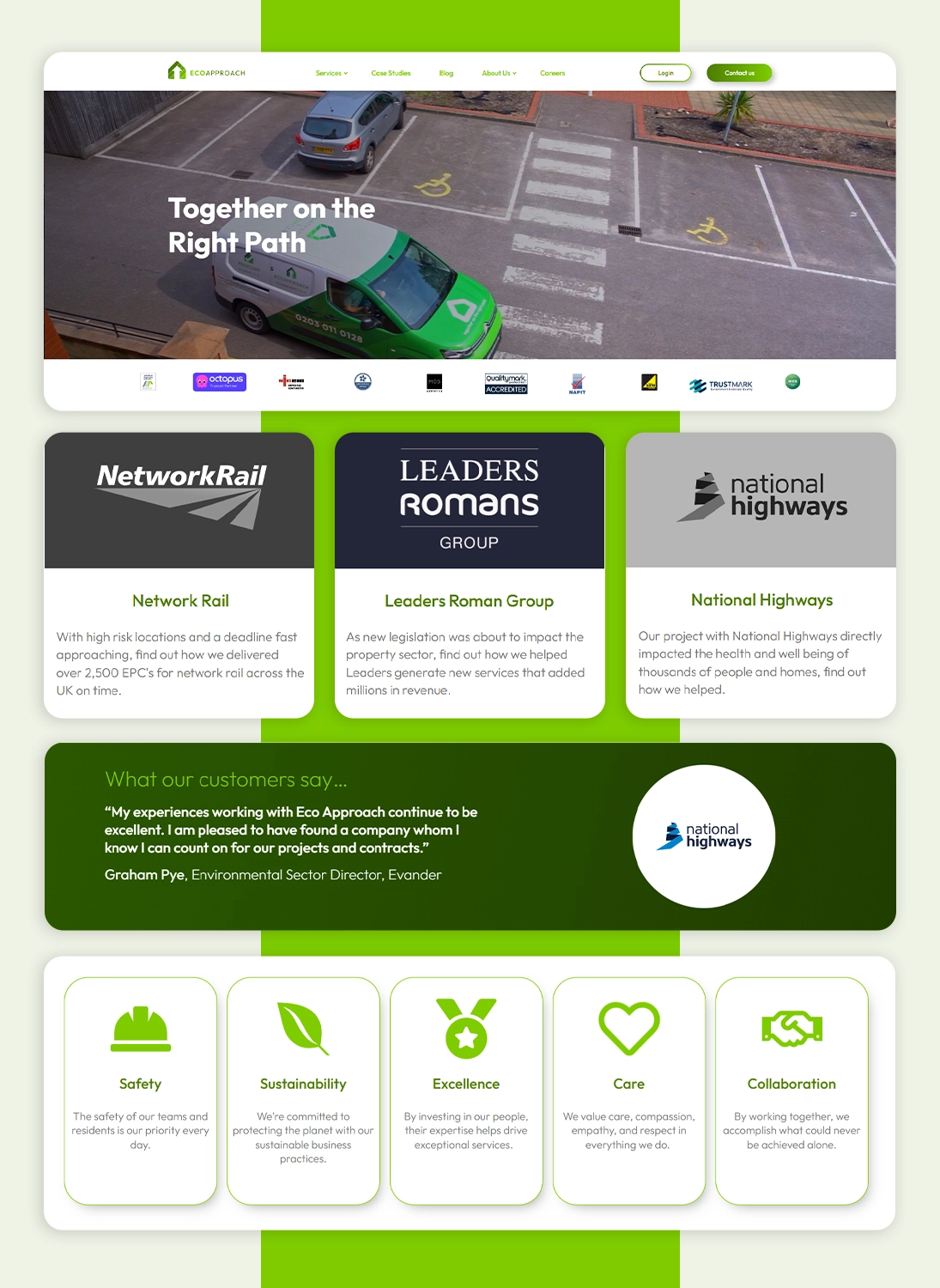 Eco Approach (Environmental Services Website)