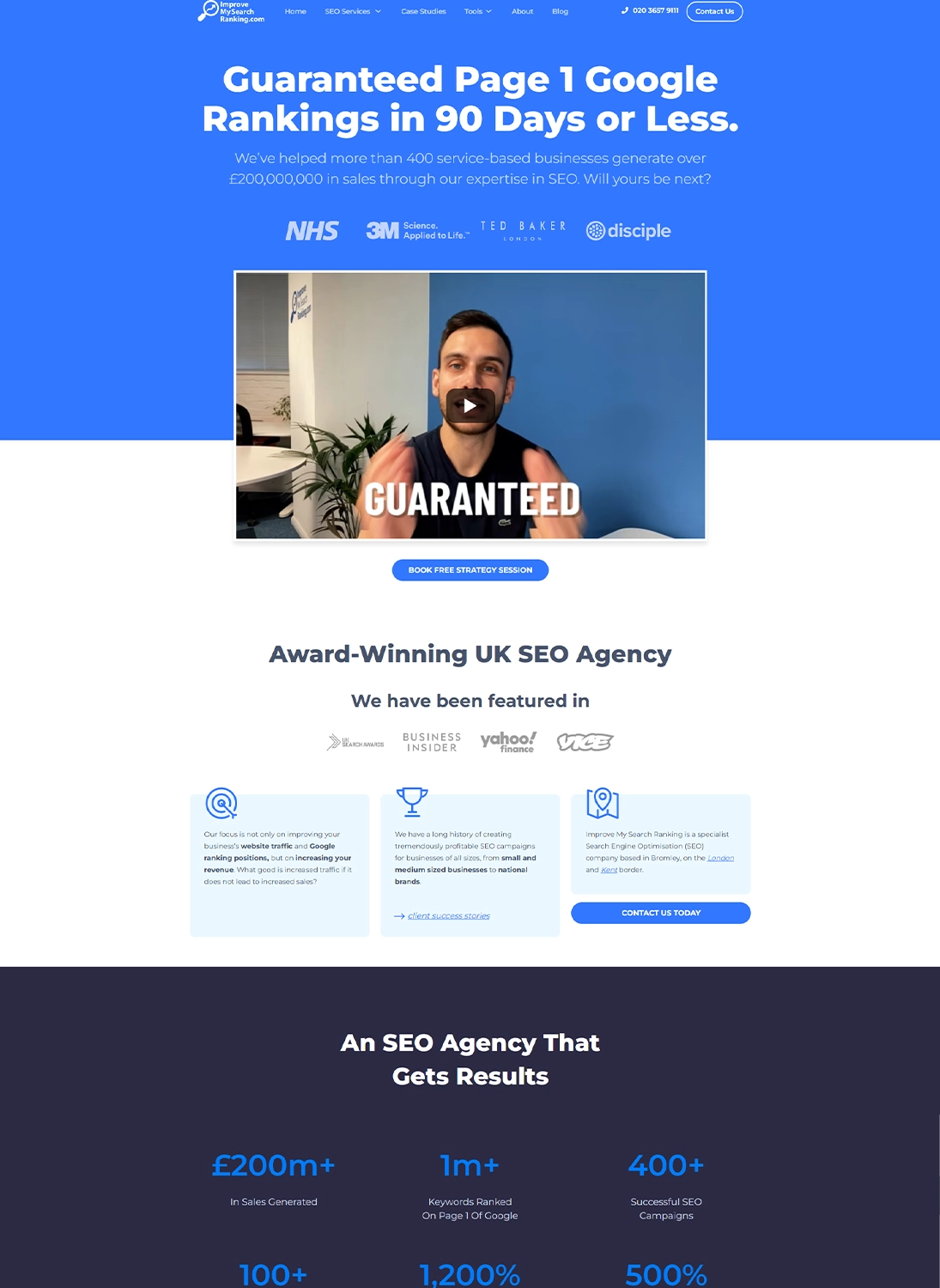 Improve-My-Search-Ranking.com (SEO Service Platform)