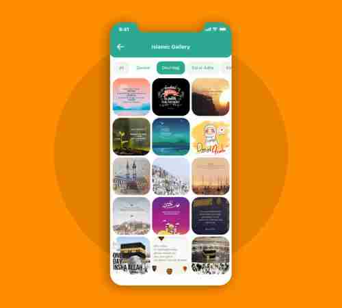 Islamic Gallery App &ndash; Dynamic Visuals & Offline Access