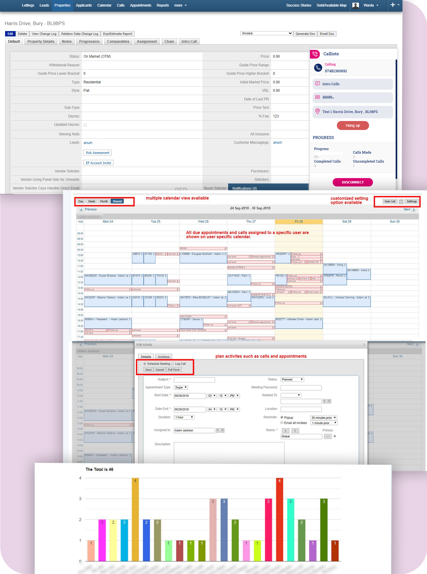 Real estate CRM software