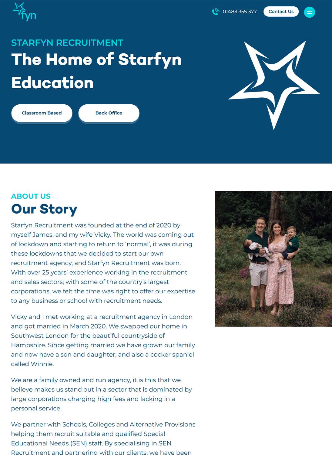 StarFyn (Recruitment Website Solution)