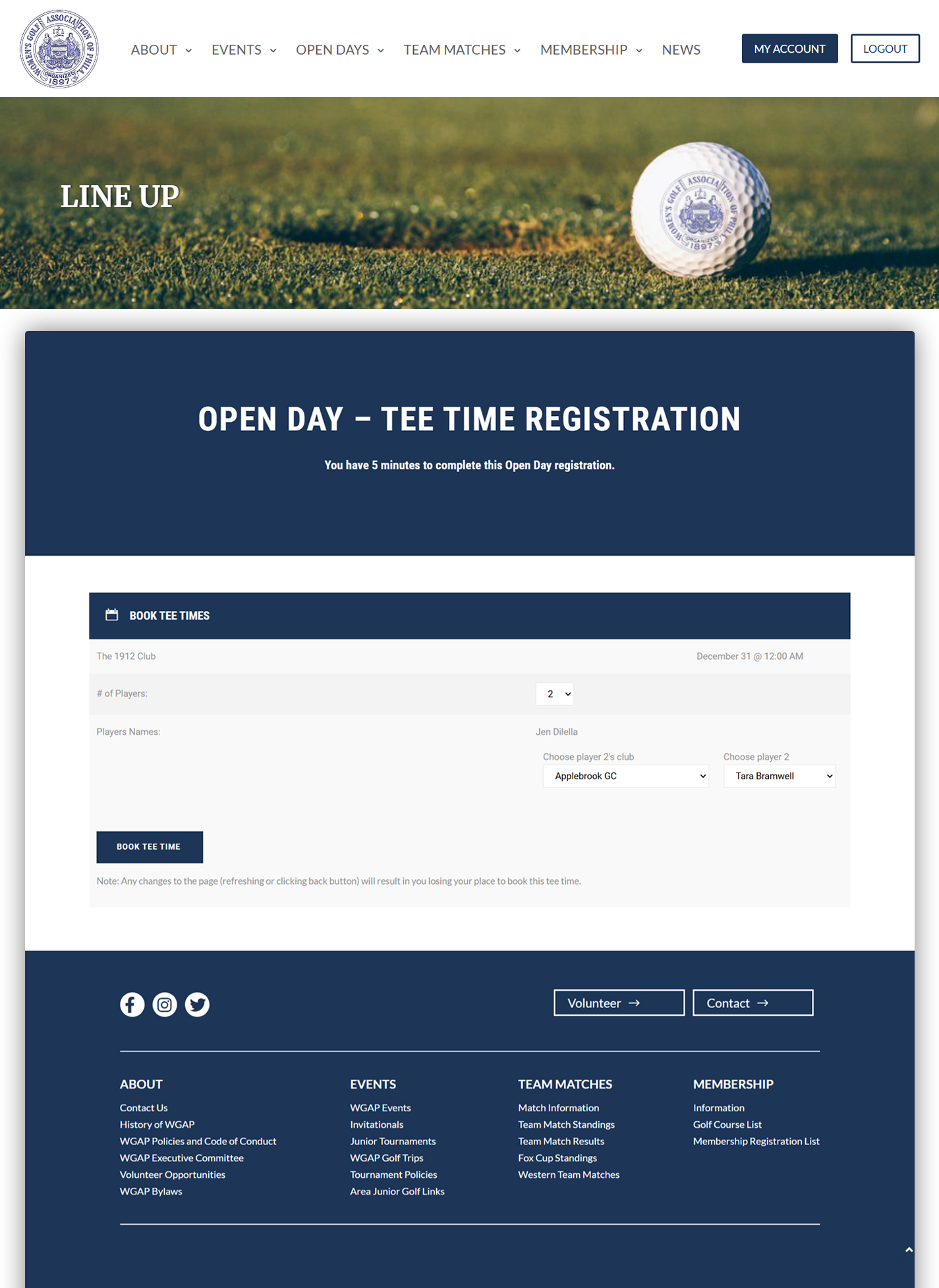 WGAP Admin Portal